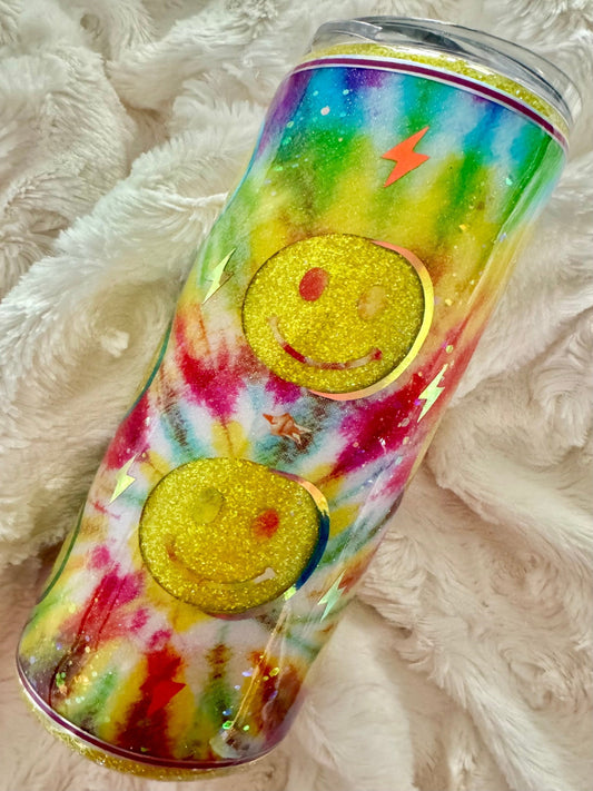 Smiley Face Tie-dye